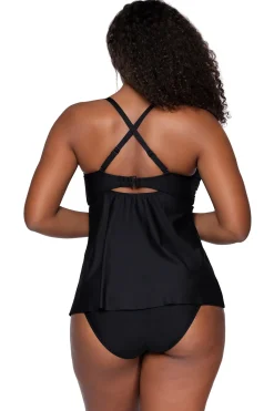 Sale Sunsets Escape Black Tori Tankini