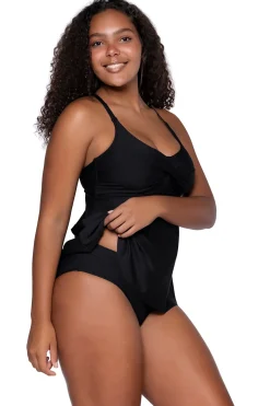 Sale Sunsets Escape Black Tori Tankini