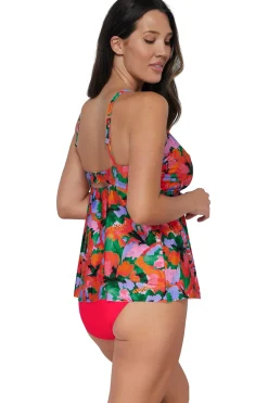 Outlet Sunsets Escape Hummingbird Cove Tori Tankini Top