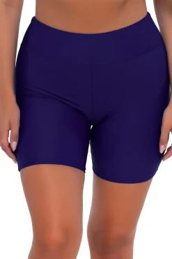Outlet Sunsets Escape Indigo Bayside Bike Short