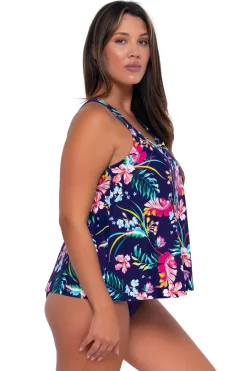 Outlet Sunsets Escape Island Getaway Sadie Tankini Top