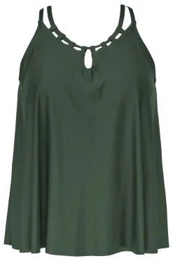 Discount Sunsets Escape Island Green Sadie Tankini Top