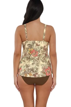 Outlet Sunsets Escape Island Spice Jenna Tankini Top