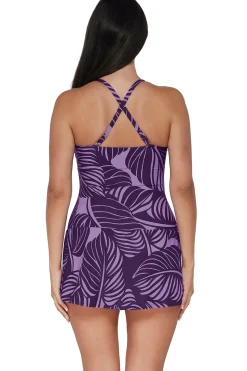 Fashion Sunsets Escape Mystic Palms Sienna Swim Dress