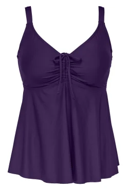 Online Sunsets Escape Paradise Plum Marin Tankini Top