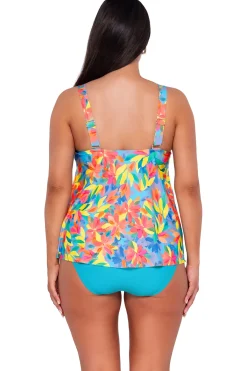 New Sunsets Escape Shoreline Petals Sadie Tankini Top