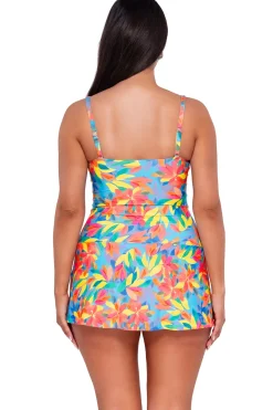Fashion Sunsets Escape Shoreline Petals Sienna Swim Dress