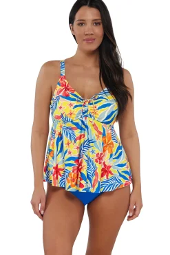 Clearance Sunsets Escape Suncatcher Marin Tankini Top