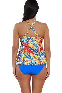 Clearance Sunsets Escape Suncatcher Marin Tankini Top