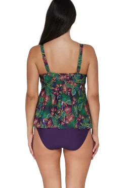 Online Sunsets Escape Welcome To Rio Marin Tankini Top