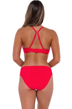 Outlet Sunsets Geranium Hannah High Waist Bottom