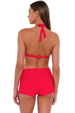 Best Sunsets Geranium Kinsley Swim Short