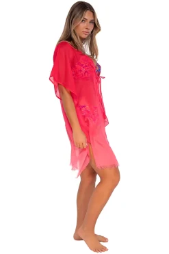 New Sunsets Geranium Maldives Tunic