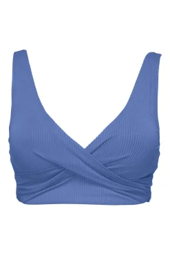 Discount Sunsets Harbor Blue Sandbar Rib Elsie Top