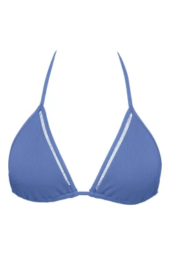 New Sunsets Harbor Blue Sandbar Rib Laney Triangle Top