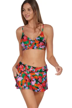 Outlet Sunsets Hummingbird Cove Sporty Swim Skirt Bottom