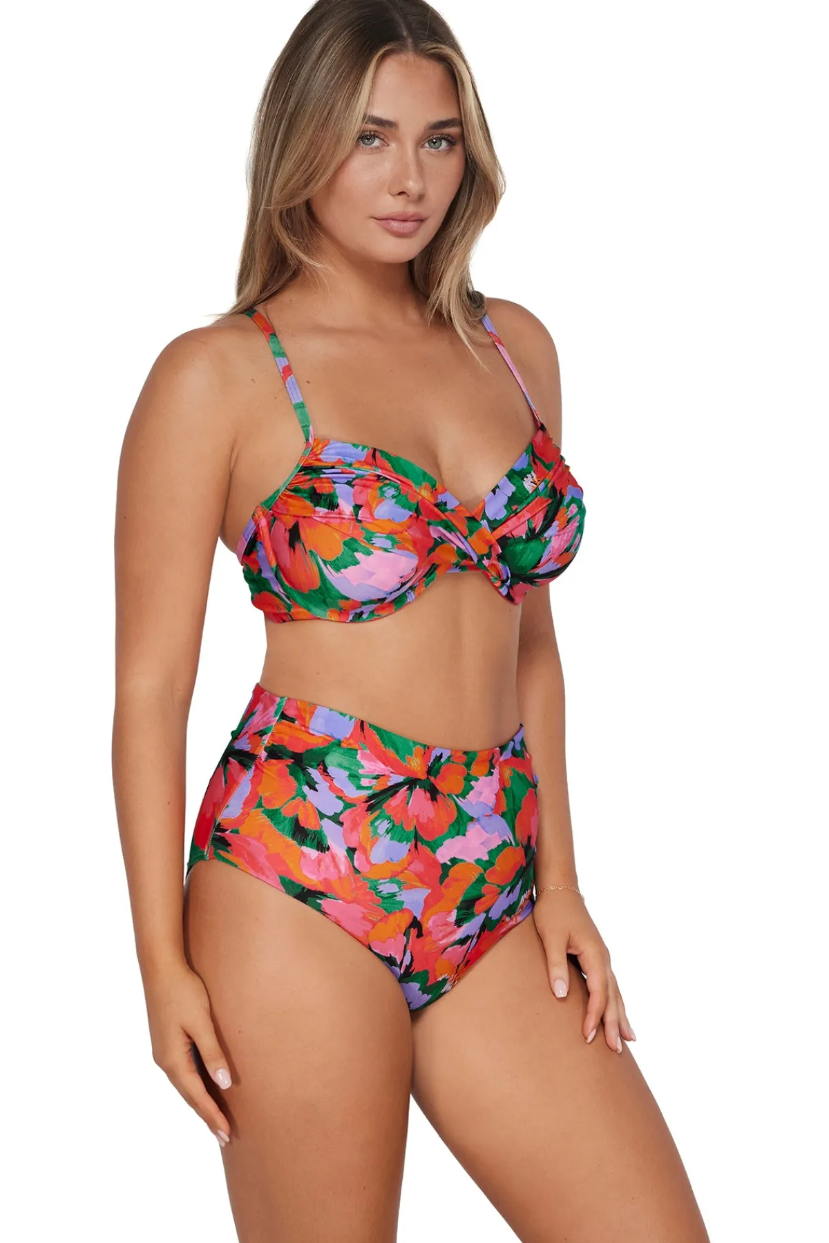 Best Sunsets Hummingbird Cove Capri High Waist Bottom