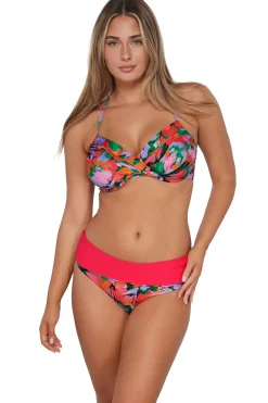 Best Sunsets Hummingbird Cove Capri High Waist Bottom