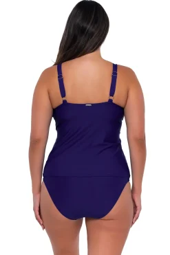 Hot Sunsets Indigo Forever Tankini Top