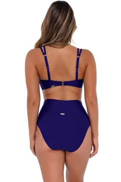 Discount Sunsets Indigo Hannah High Waist Bottom
