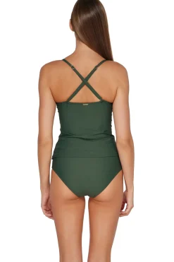 Fashion Sunsets Island Green Simone Tankini Top