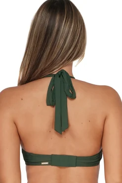 Sale Sunsets Island Green Vienna V-Wire Top