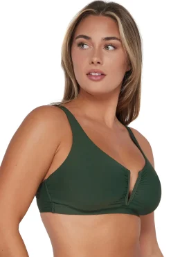 Sale Sunsets Island Green Vienna V-Wire Top