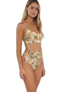 Discount Sunsets Island Spice Hannah High Waist Bottom