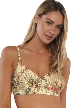 New Sunsets Island Spice Lyla Bralette Top
