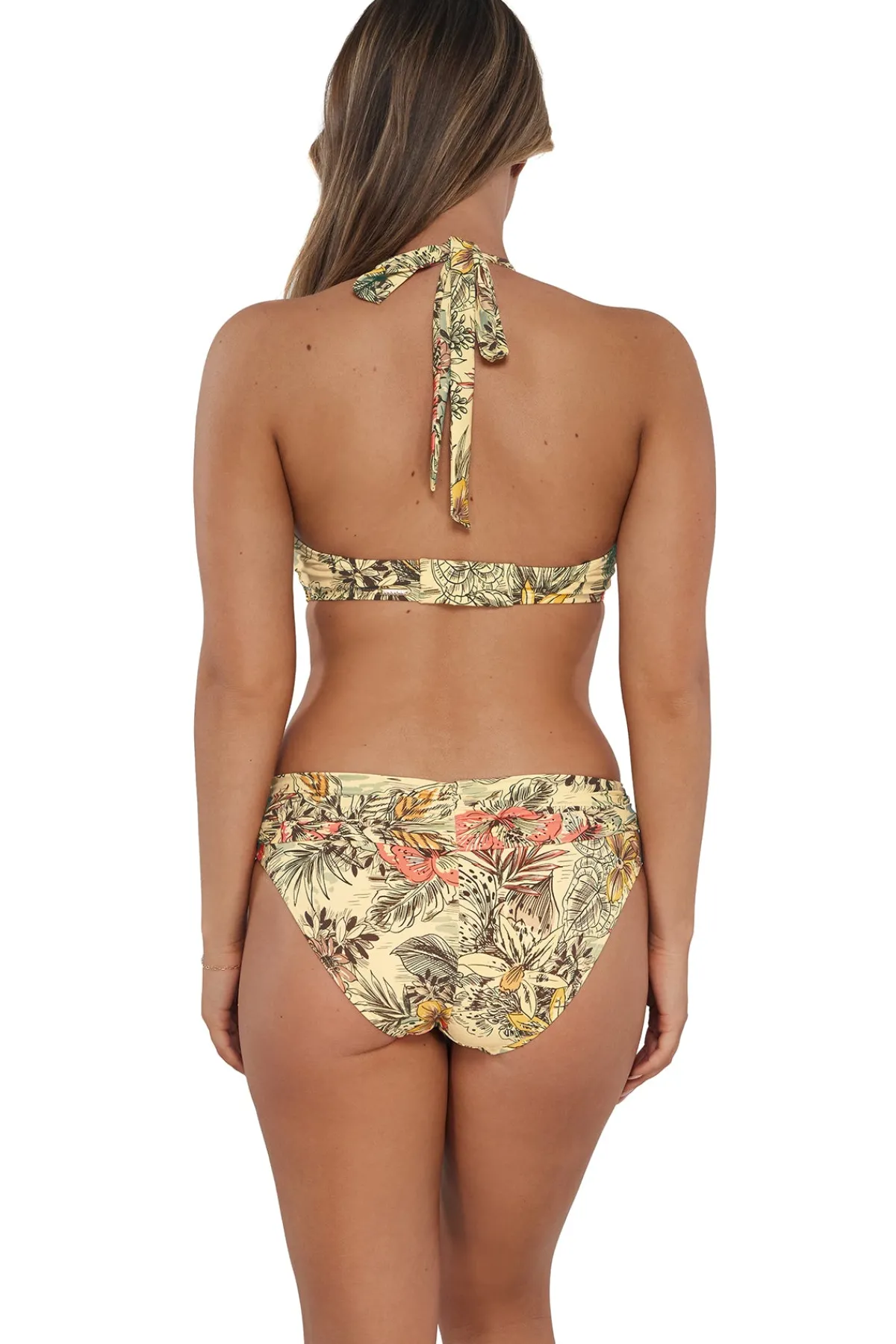 Discount Sunsets Island Spice Vienna V-Wire Top