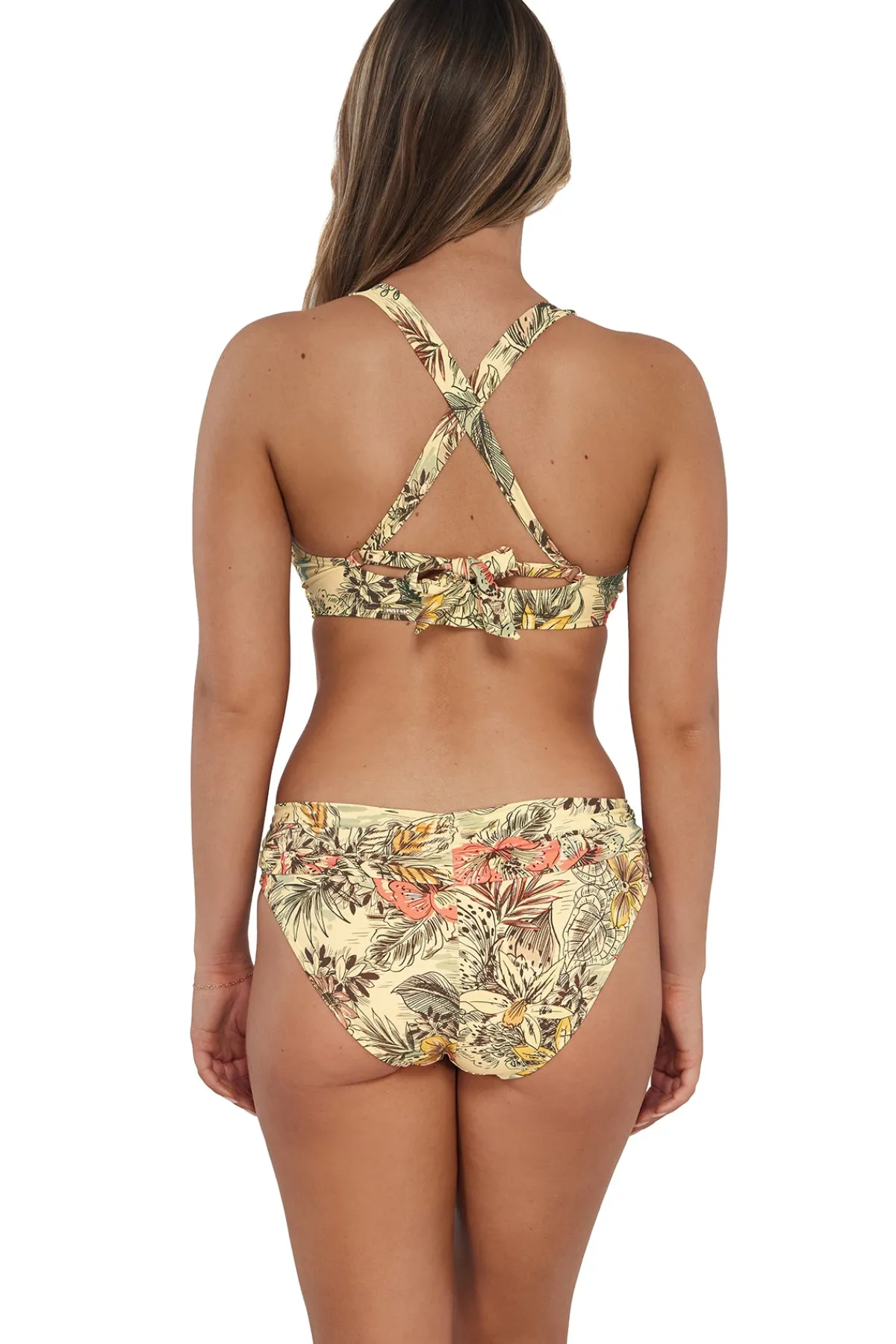 Discount Sunsets Island Spice Vienna V-Wire Top