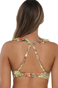 Discount Sunsets Island Spice Willa Wireless Top