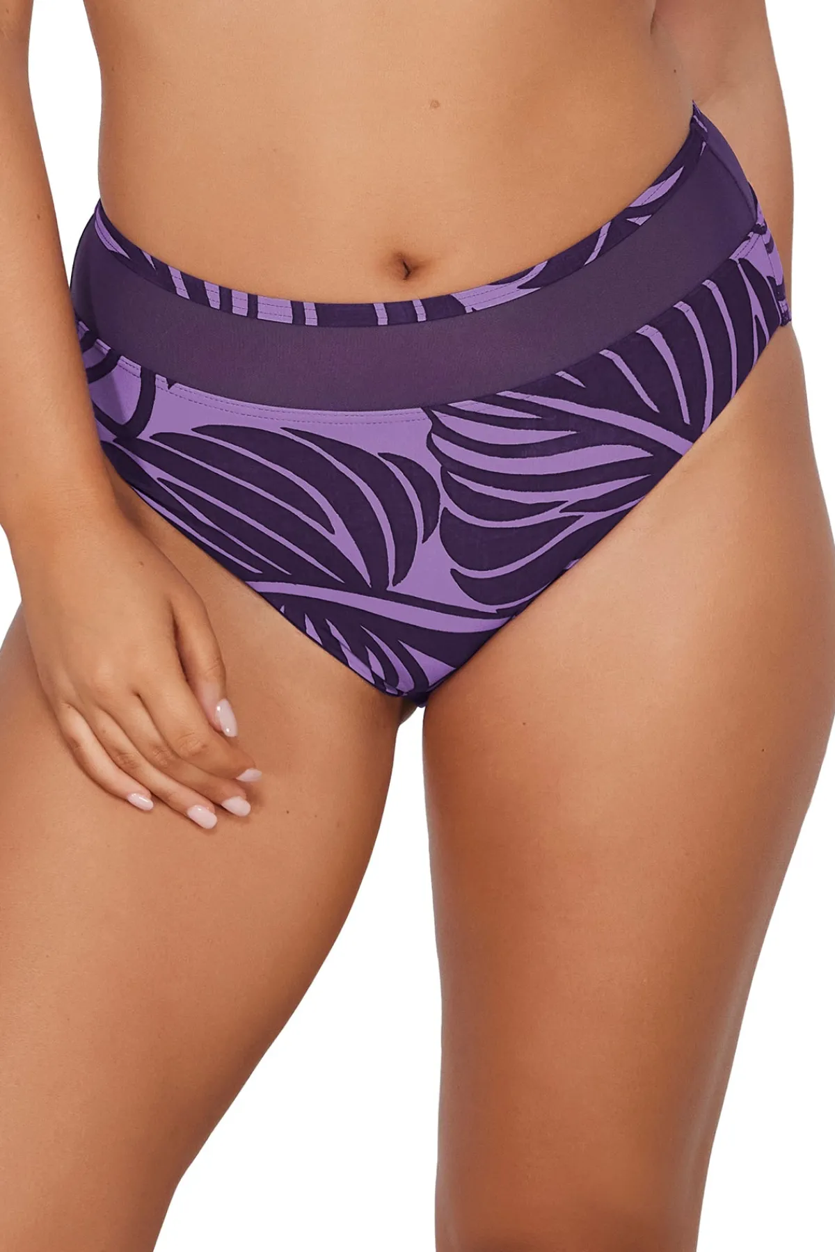 Discount Sunsets Mystic Palms Annie High Waist Bottom