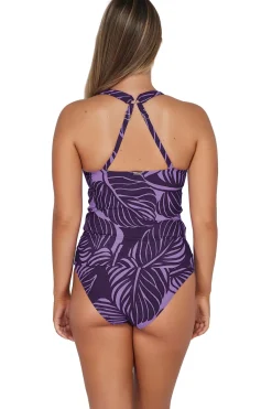 Sale Sunsets Mystic Palms Elsie Tankini Top