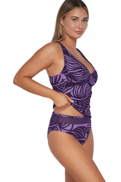 Sale Sunsets Mystic Palms Elsie Tankini Top