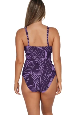 Clearance Sunsets Mystic Palms Taylor Tankini Top