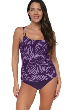 Clearance Sunsets Mystic Palms Taylor Tankini Top