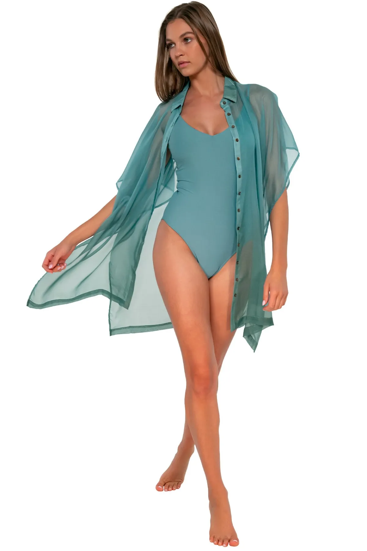 Online Sunsets Ocean Shore Thing Tunic