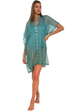 Online Sunsets Ocean Shore Thing Tunic