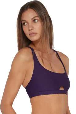 Best Sunsets Paradise Plum Brandi Bralette Top