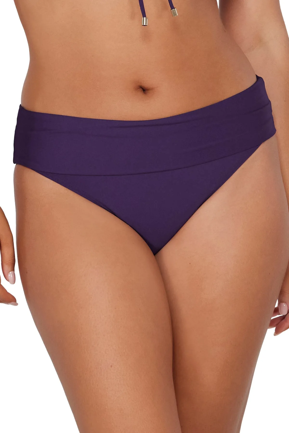 Fashion Sunsets Paradise Plum Hannah High Waist Bottom