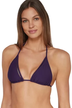 Clearance Sunsets Paradise Plum Laney Triangle Top