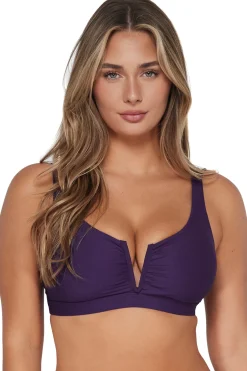 Best Sunsets Paradise Plum Vienna V-Wire Top