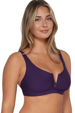 Best Sunsets Paradise Plum Vienna V-Wire Top