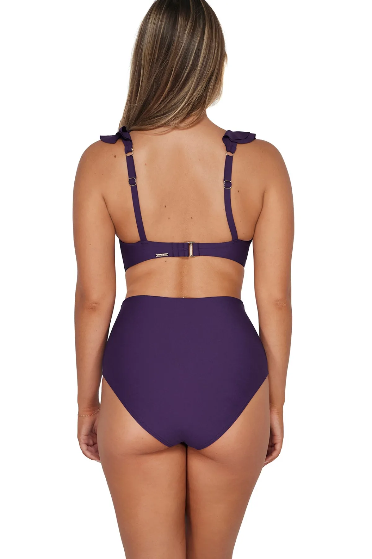Fashion Sunsets Paradise Plum Willa Wireless Top