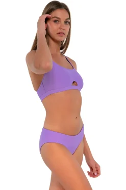 Best Sunsets Passion Flower Brandi Bralette Top