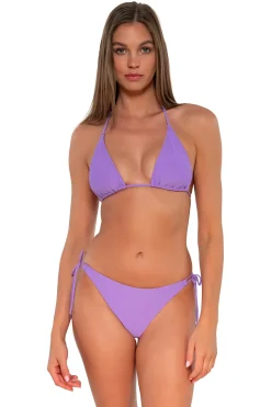 Discount Sunsets Passion Flower Everlee Tie Side Bottom