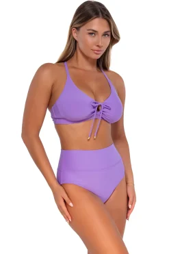 Online Sunsets Passion Flower Hannah High Waist Bottom