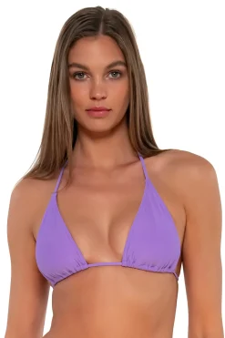 Discount Sunsets Passion Flower Starlette Triangle Top