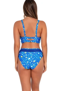 New Sunsets Pineapple Grove Annie High Waist Bottom